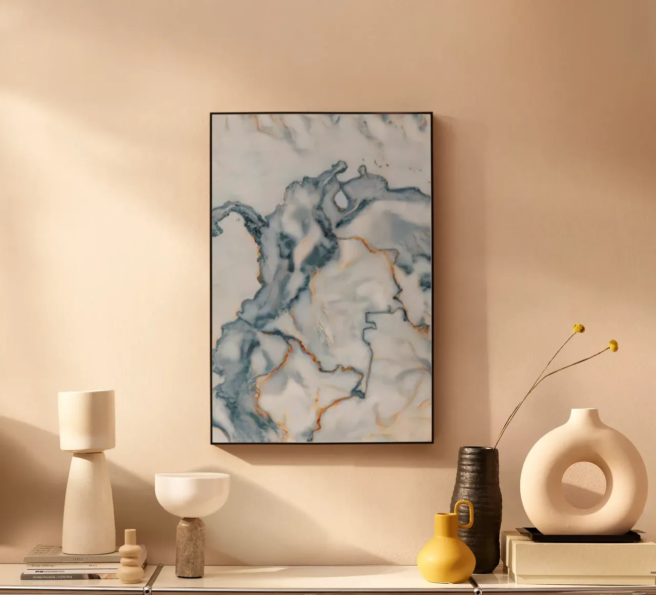 Colombia Marble Map plexiglass da Octavian