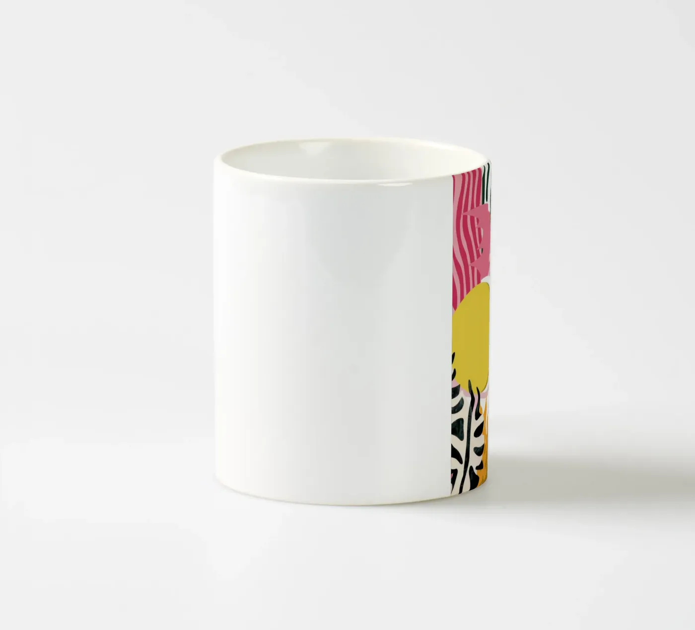 Solar Eclipse Garden ceramic mug by Ember Stone