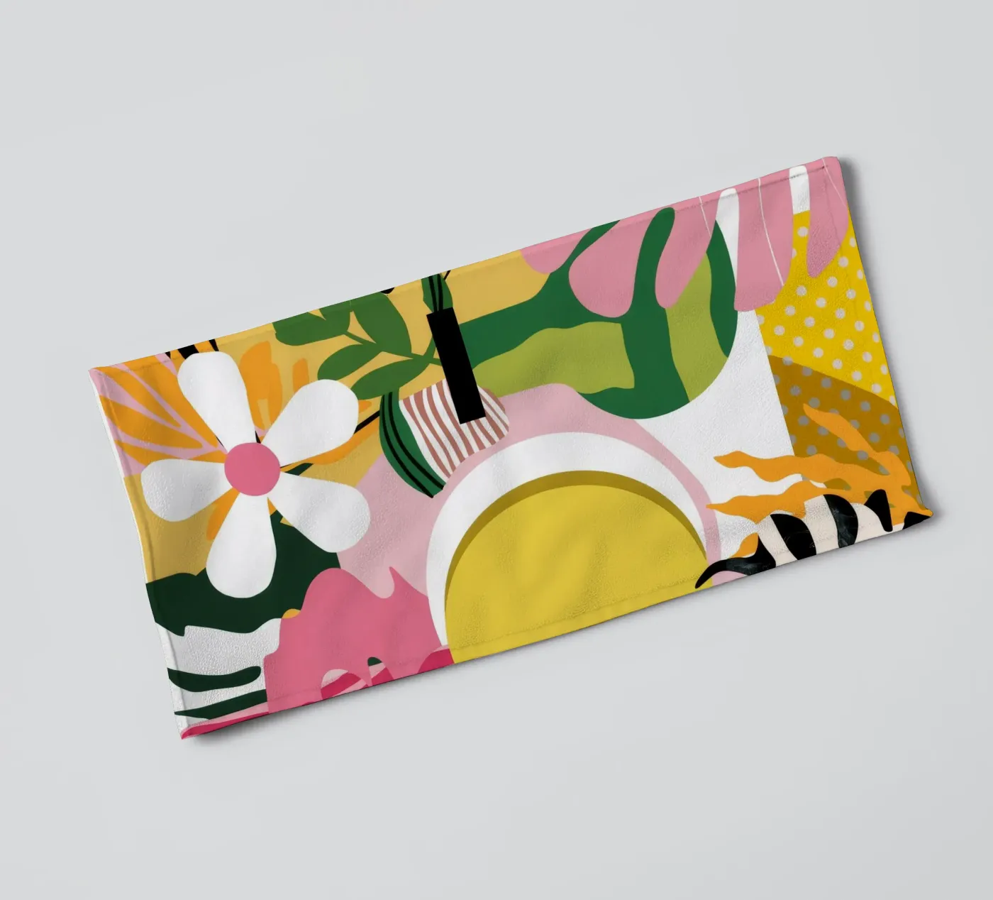 Solar Eclipse Garden towel by Ember Stone