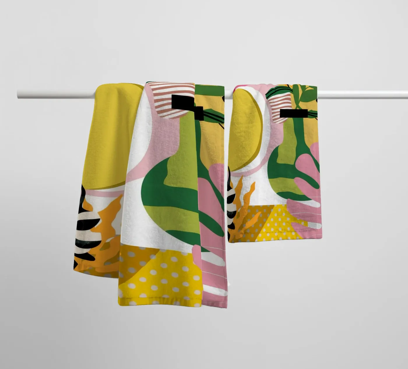 Solar Eclipse Garden towel by Ember Stone