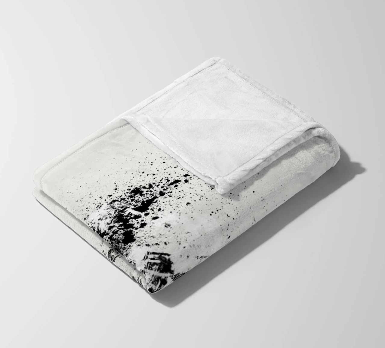 Modern abstract with cream white background coperta in pile da Imaginative