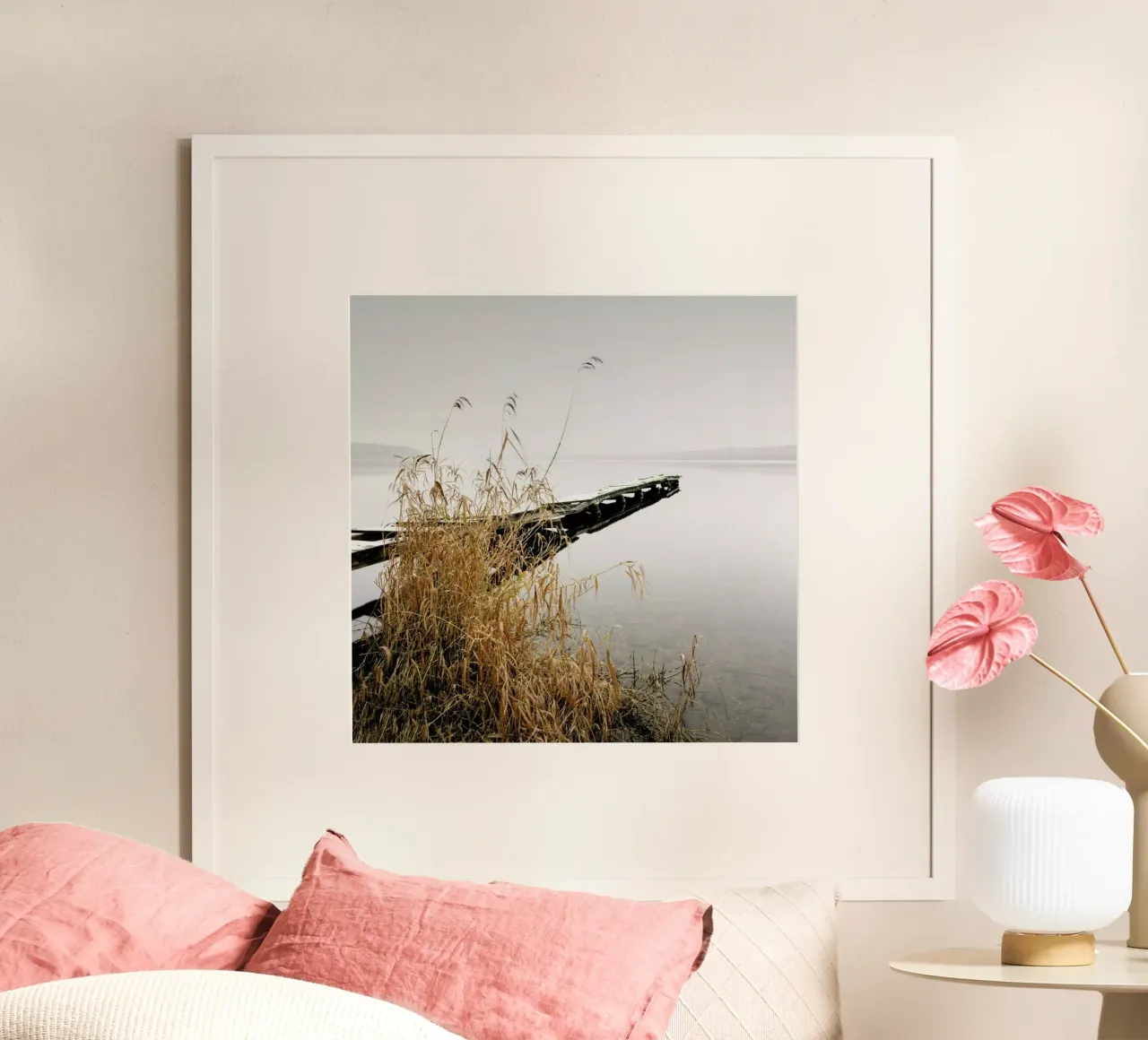 Empire Of The Lake | Schwielowsee 2021 poster con telaio in alluminio da Håggard Photography | Ronny Behnert