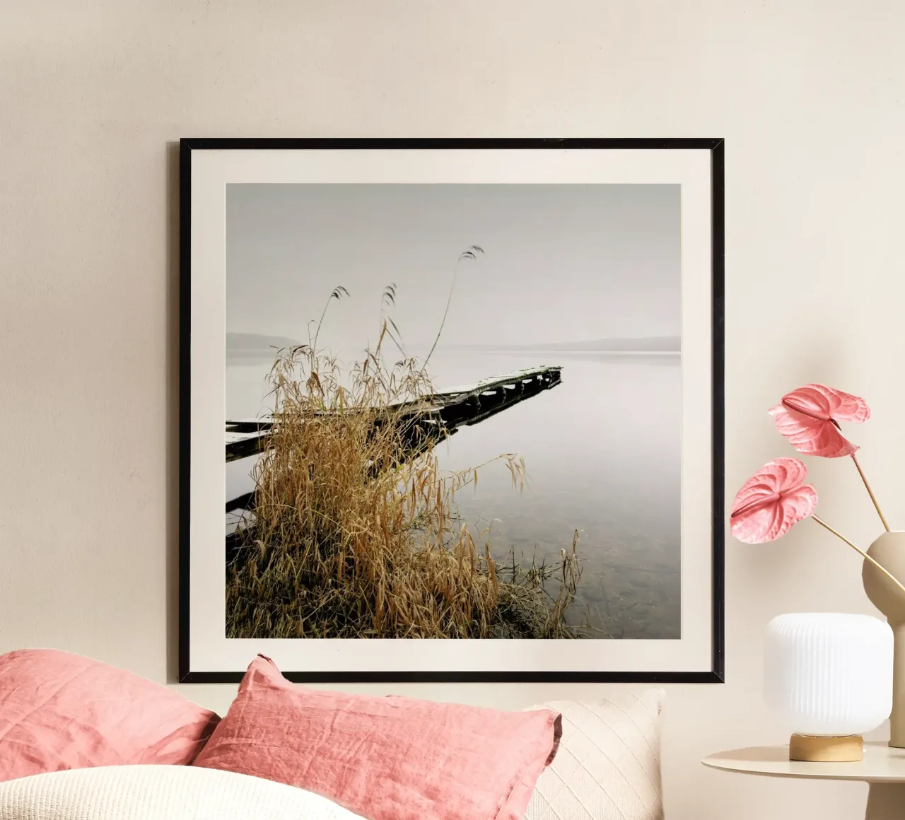 Empire Of The Lake | Schwielowsee 2021 poster con telaio in alluminio da Håggard Photography | Ronny Behnert