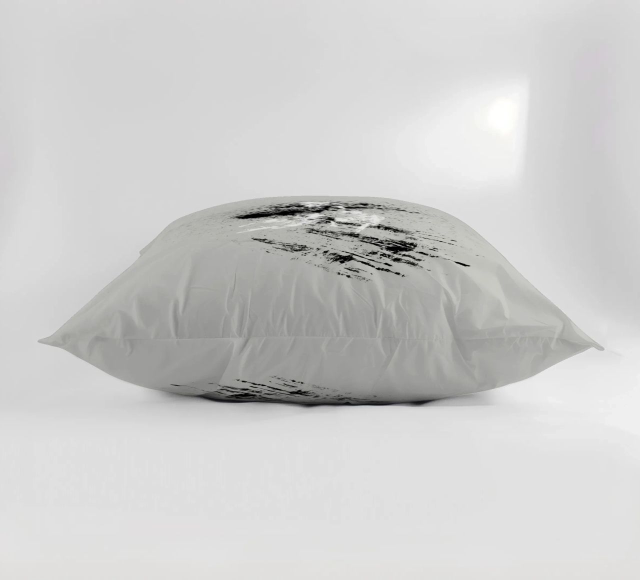 Modern abstract with grey background cuscino da Imaginative