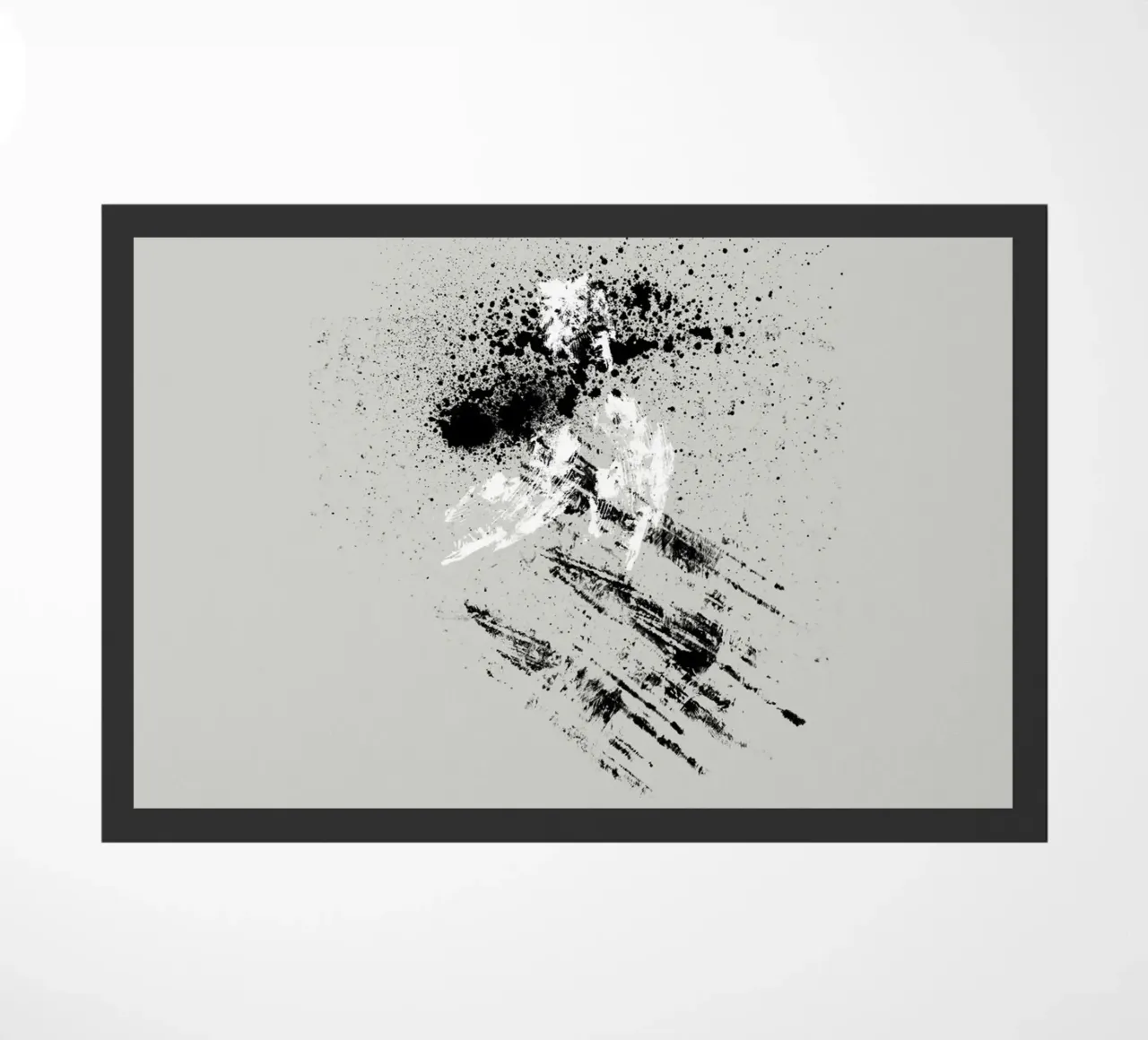 Modern abstract with grey background zerbino da Imaginative