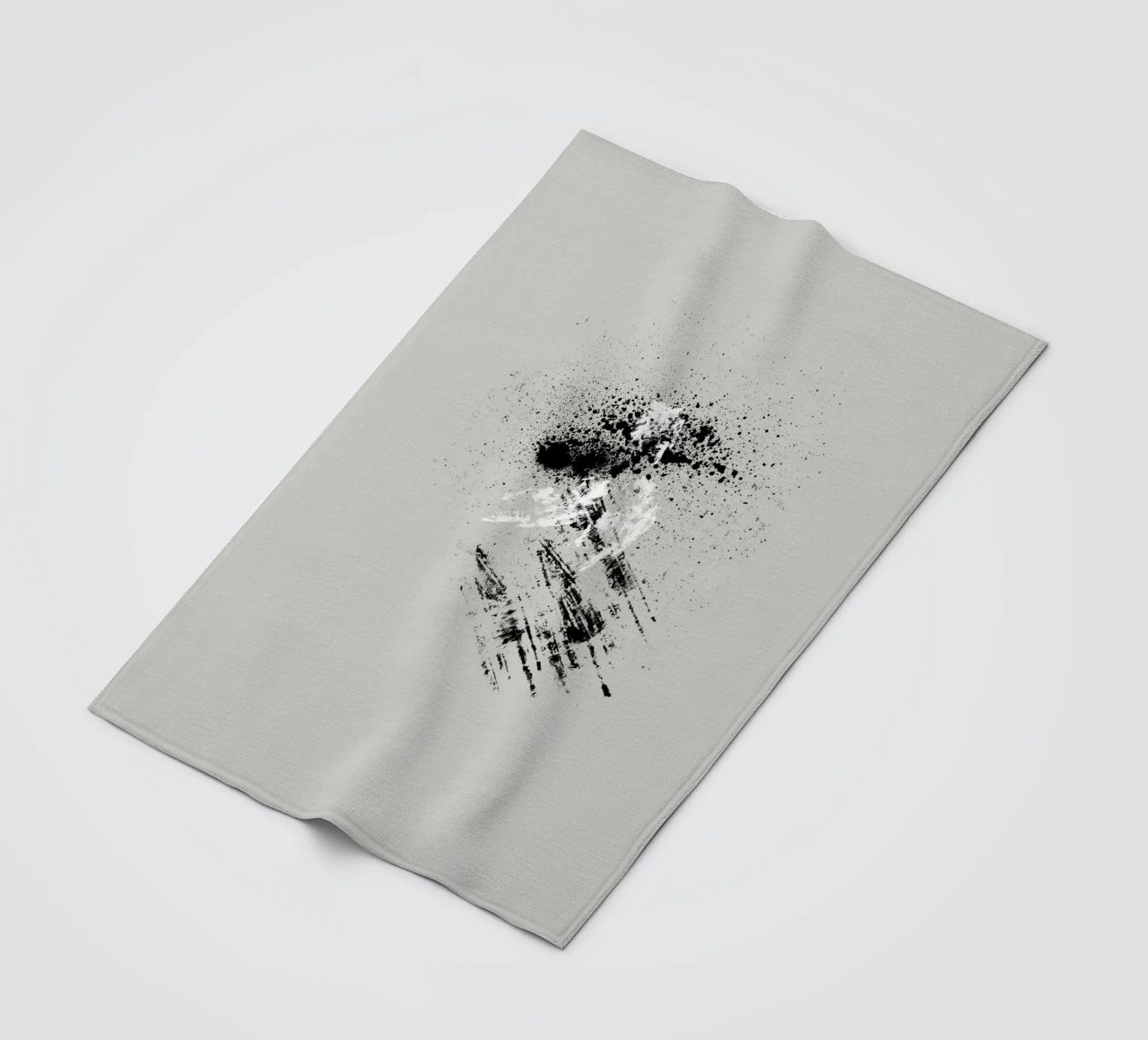 Modern abstract with grey background coperta in pile da Imaginative