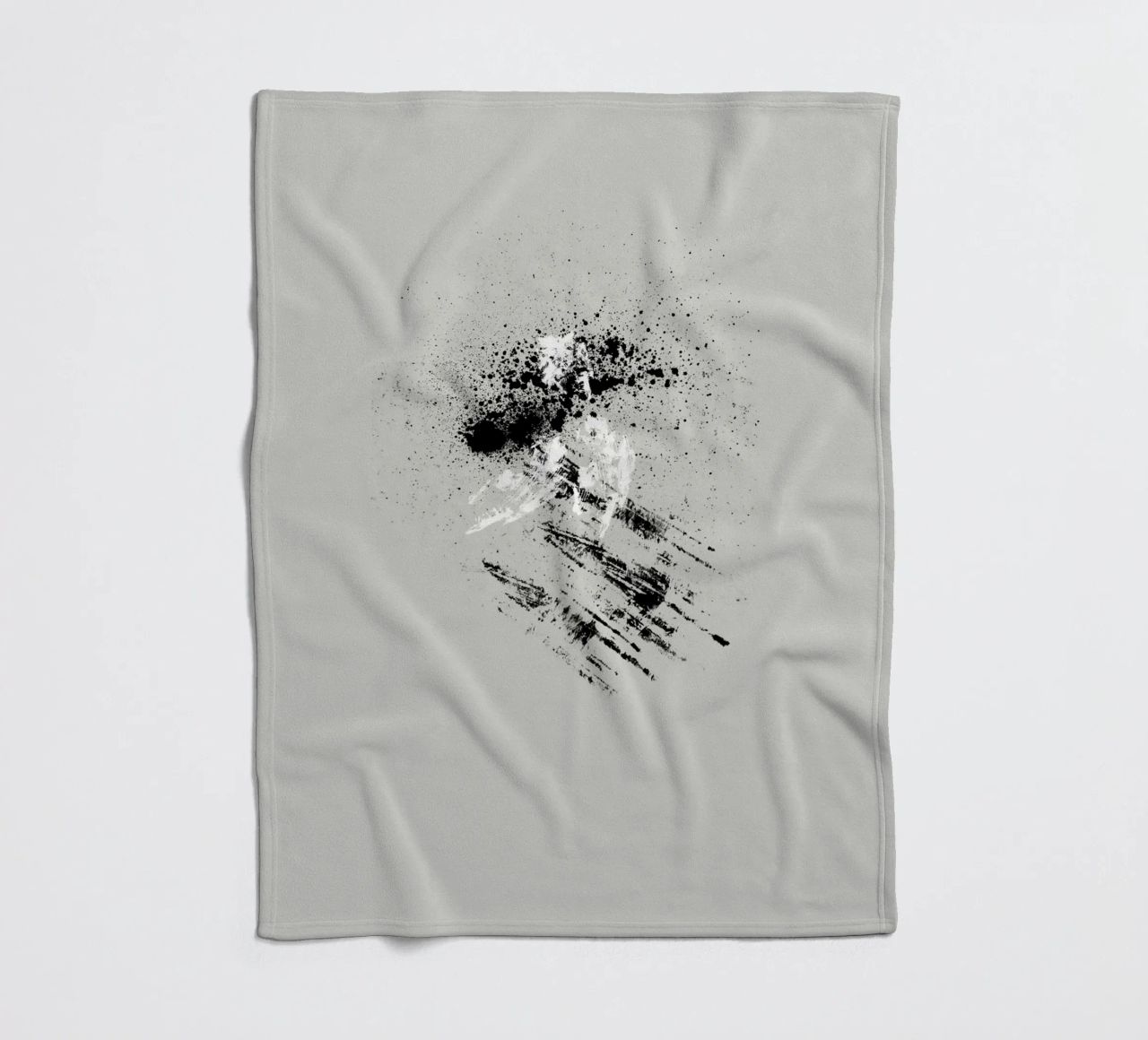 Modern abstract with grey background coperta in pile da Imaginative