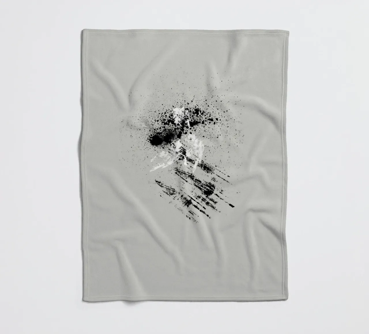 Modern abstract with grey background coperta in pile da Imaginative