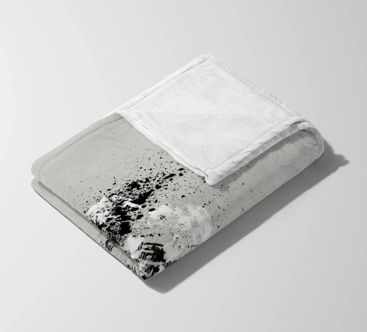 Modern abstract with grey background coperta in pile da Imaginative