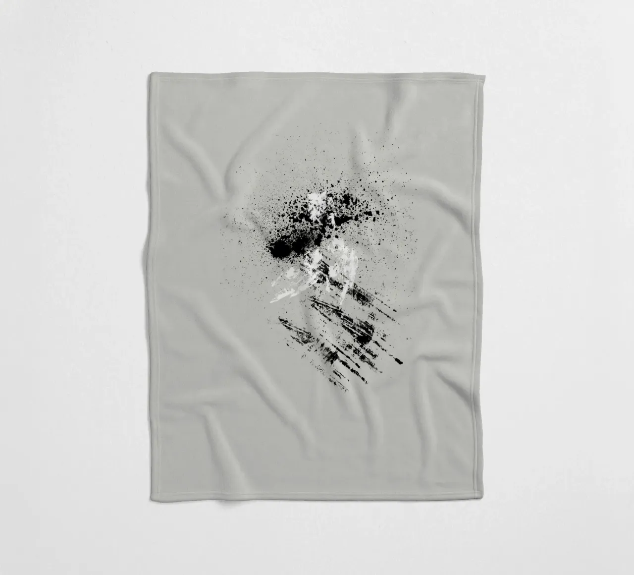 Modern abstract with grey background coperta in pile da Imaginative