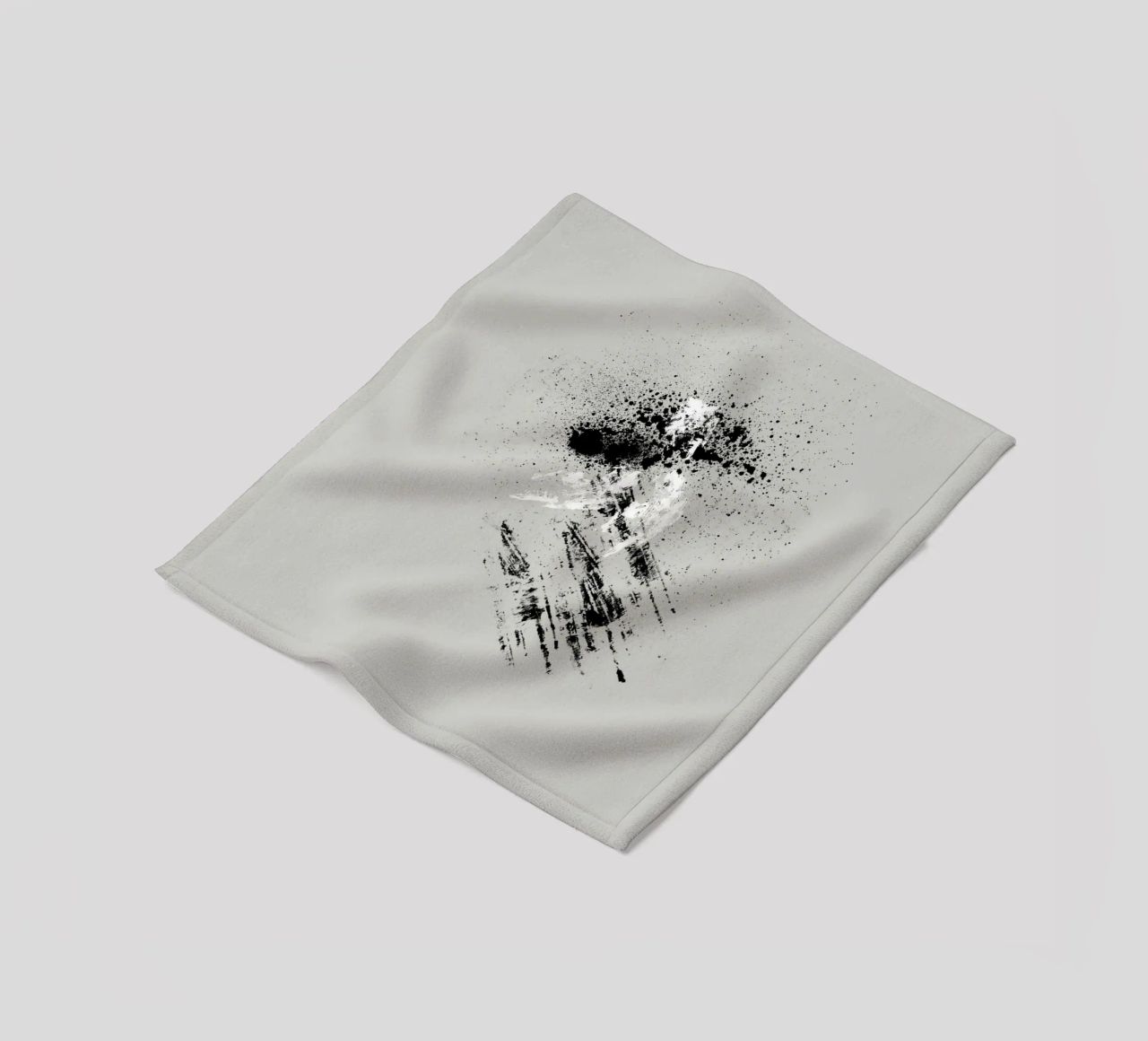 Modern abstract with grey background coperta in pile da Imaginative