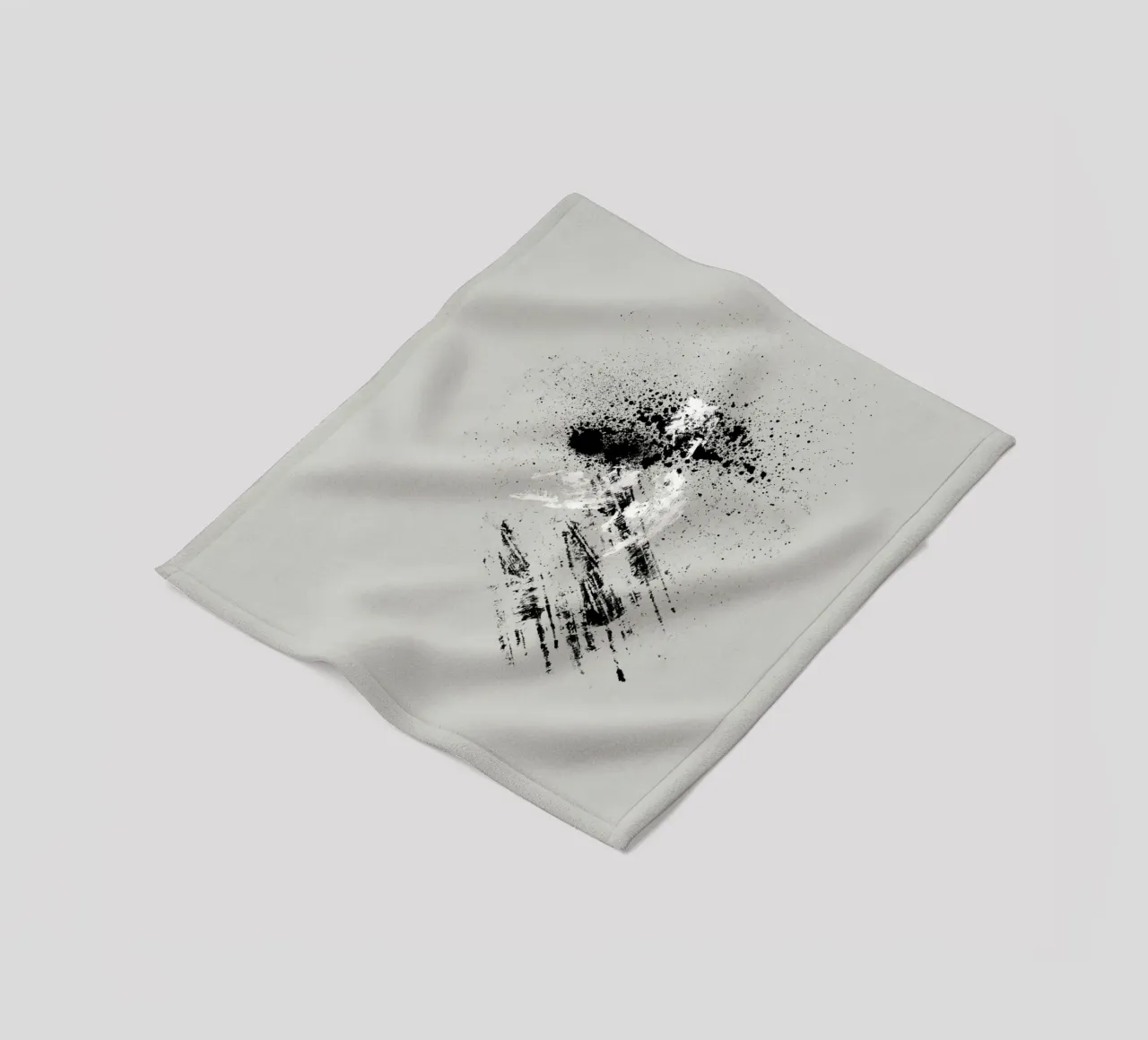 Modern abstract with grey background coperta in pile da Imaginative