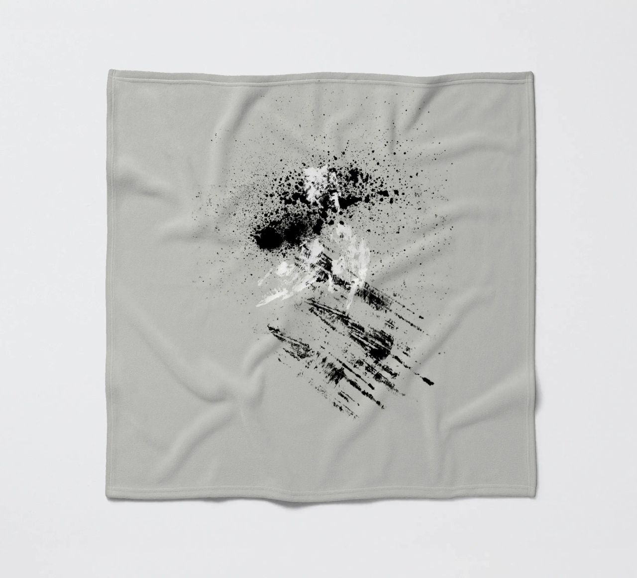 Modern abstract with grey background coperta in pile da Imaginative