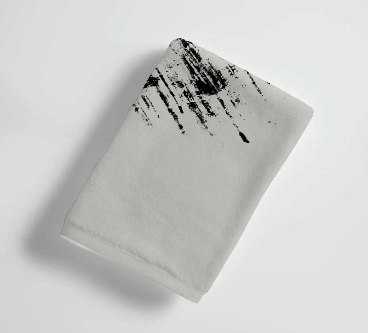 Modern abstract with grey background asciugamano da bagno da Imaginative