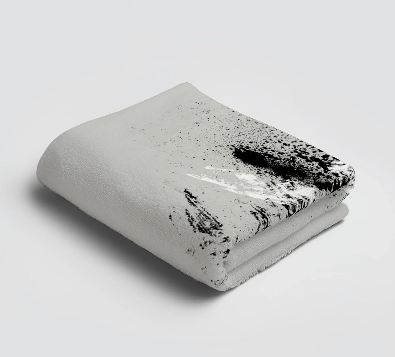 Modern abstract with grey background asciugamano da bagno da Imaginative