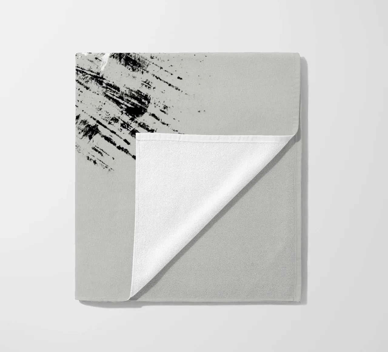 Modern abstract with grey background telo mare da Imaginative