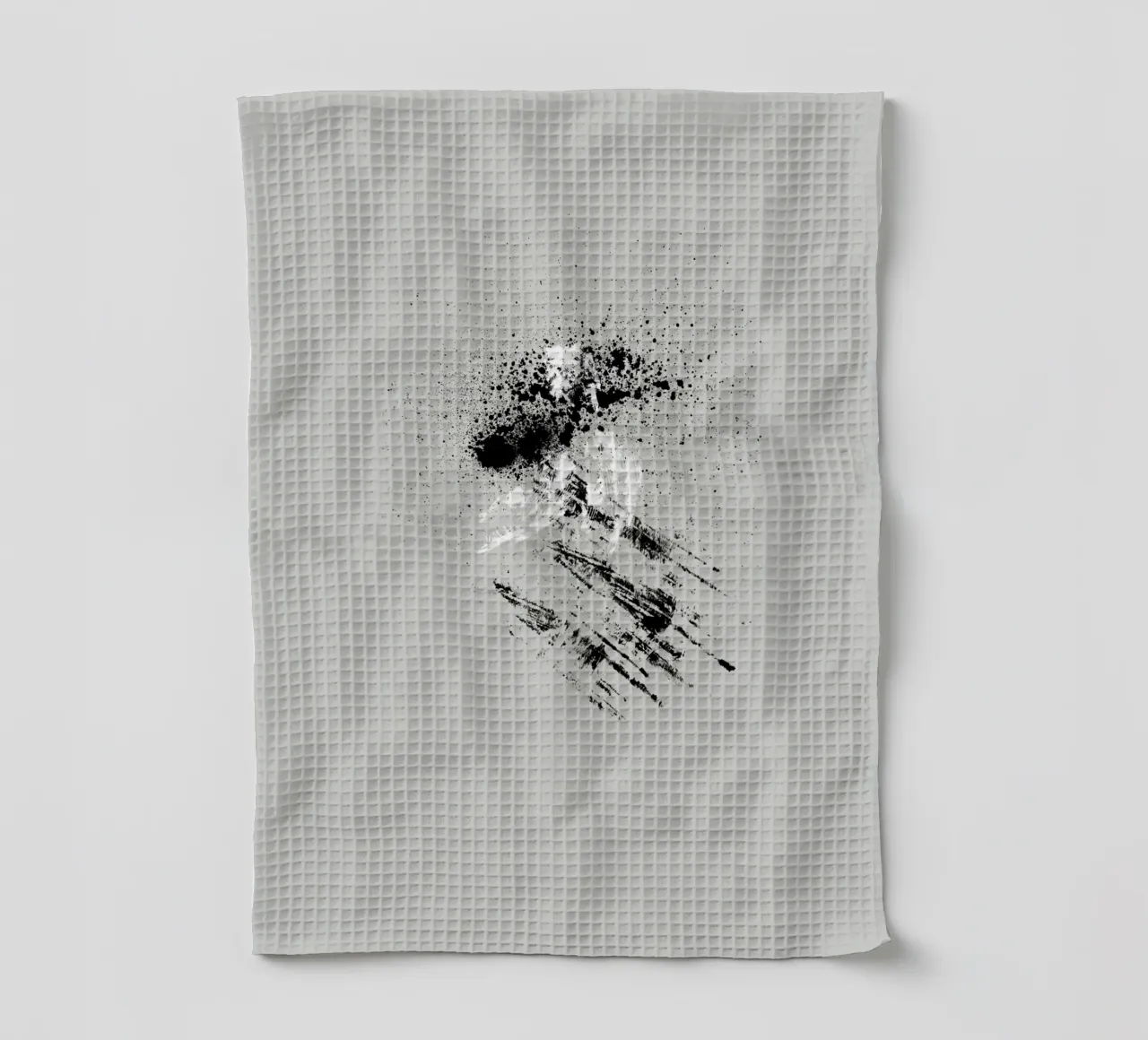 Modern abstract with grey background torchon de Imaginative