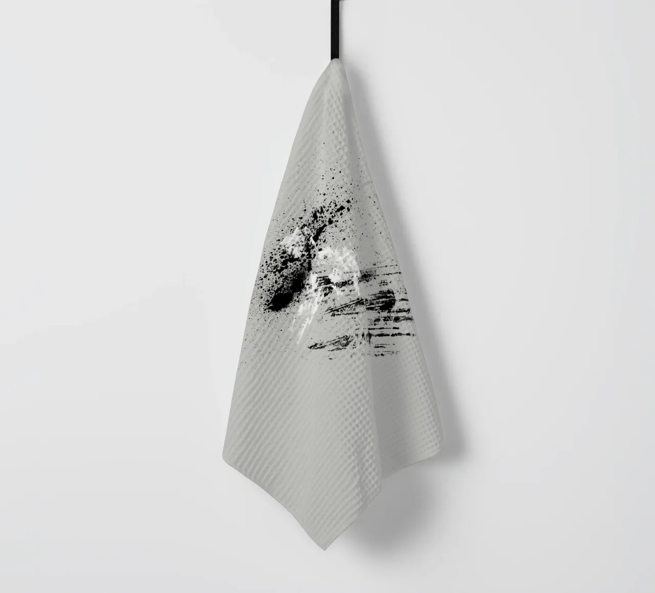 Modern abstract with grey background torchon de Imaginative