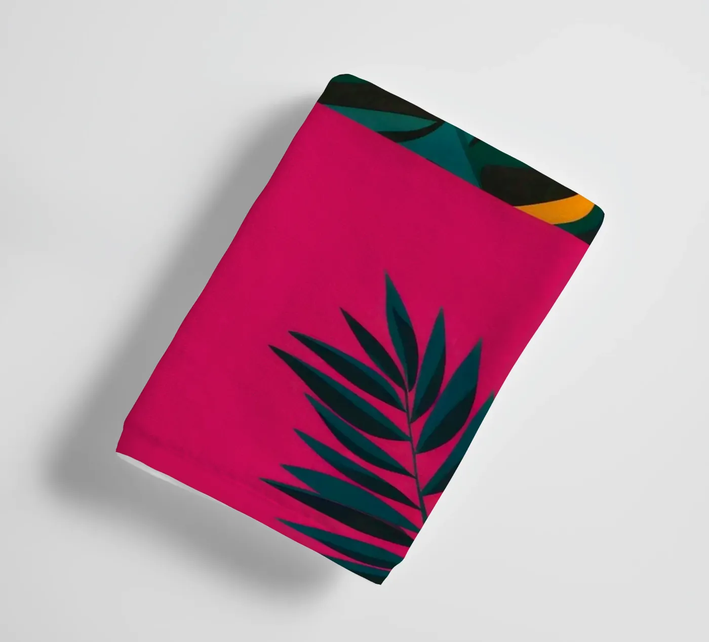 Tropical Geo Patchwork towel by Ember Stone