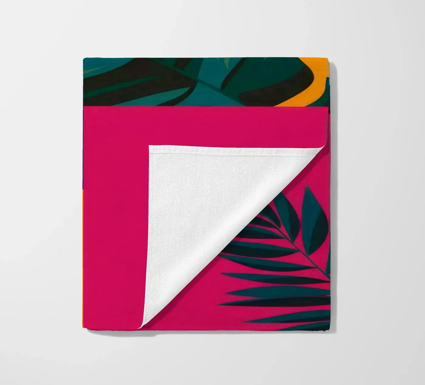 Tropical Geo Patchwork telo mare da Ember Stone