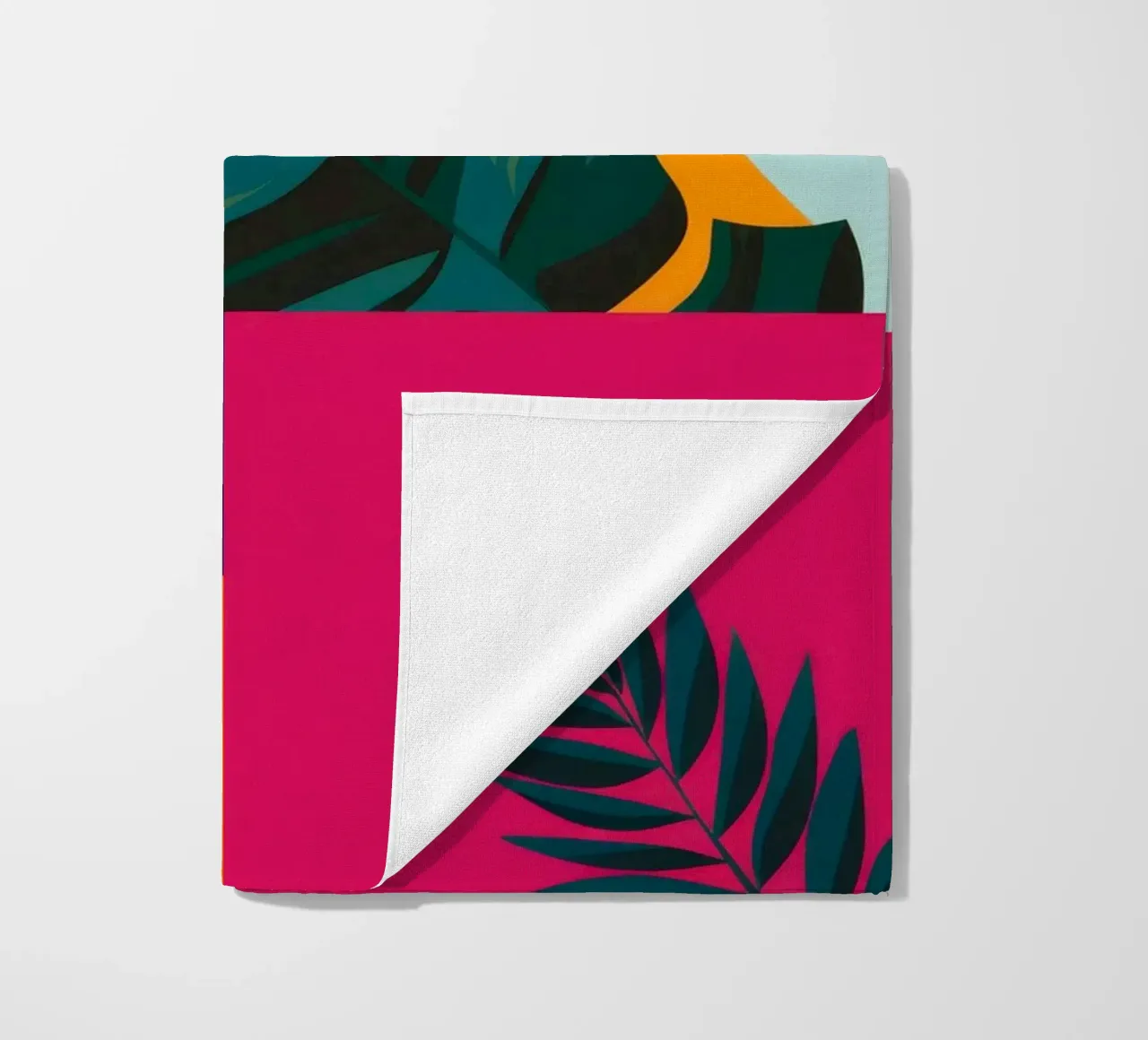 Geo patchwork tropicale telo mare da Ember Stone