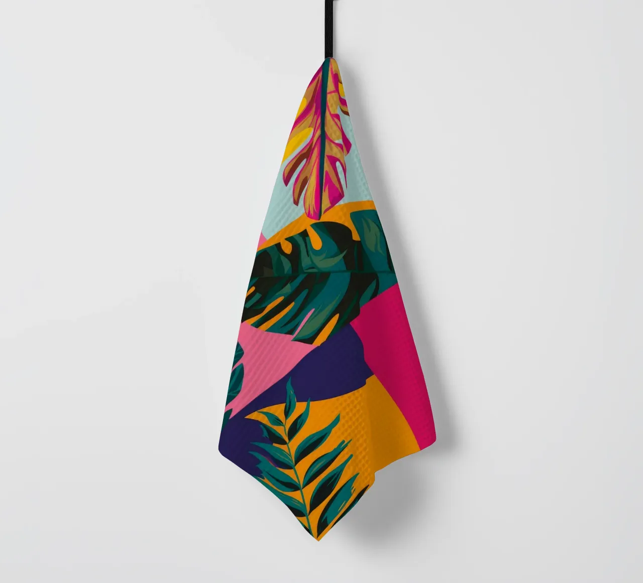 Patchwork géo tropical torchon de Ember Stone