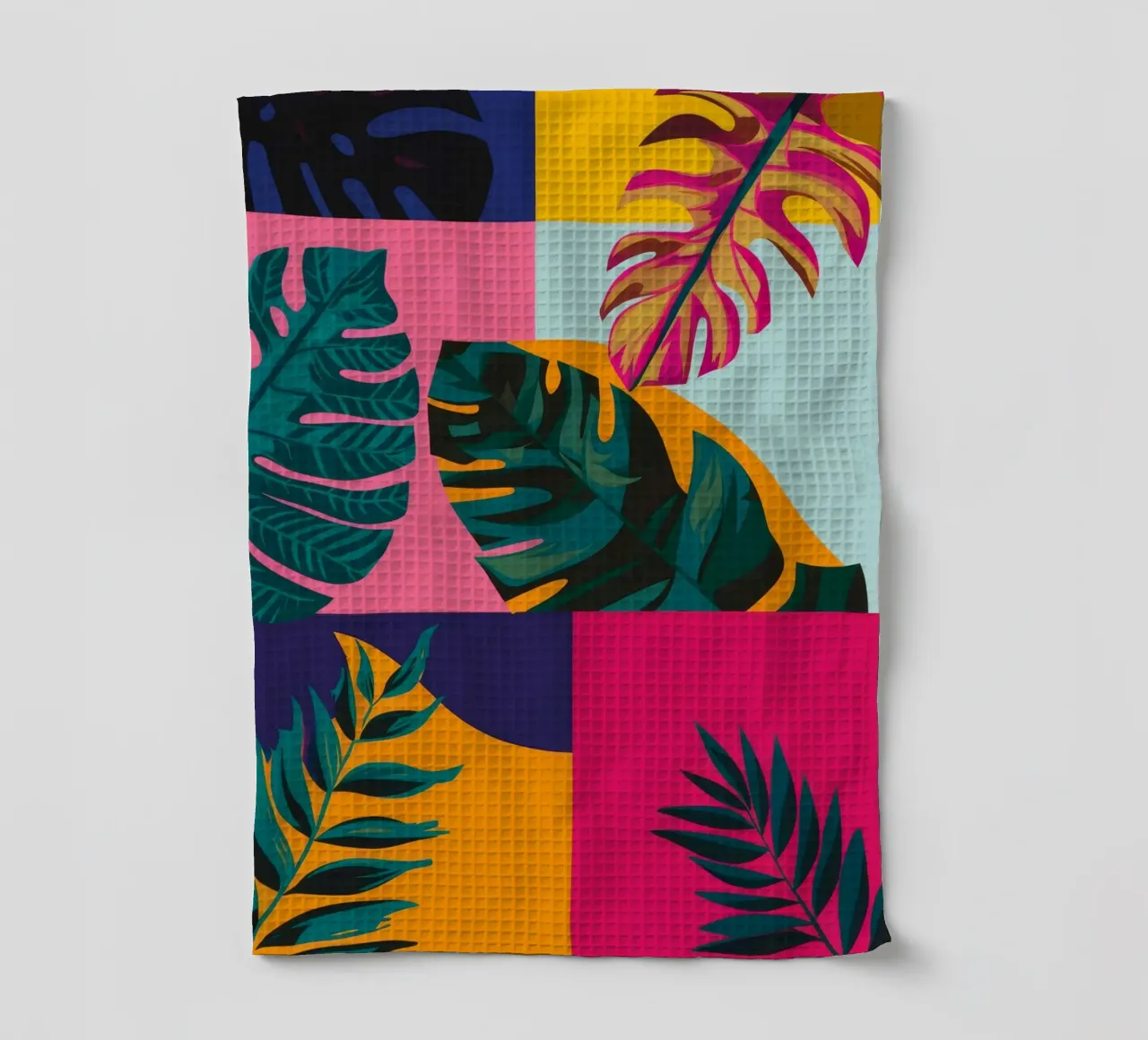 Patchwork géo tropical torchon de Ember Stone