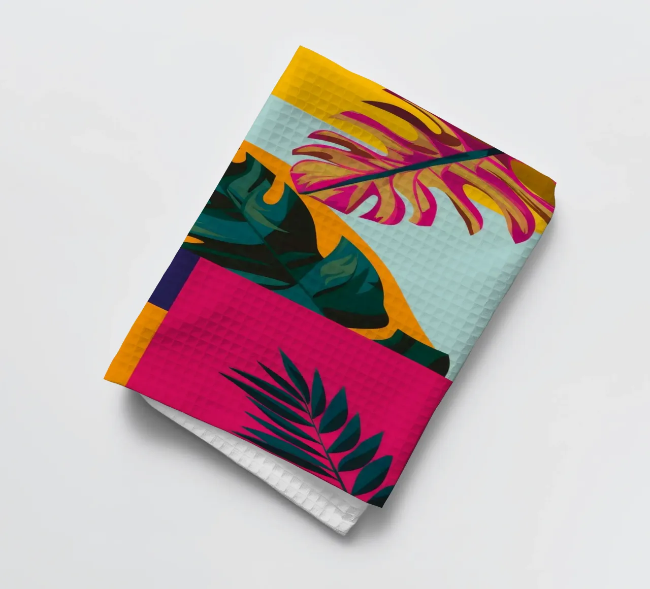 Patchwork géo tropical torchon de Ember Stone