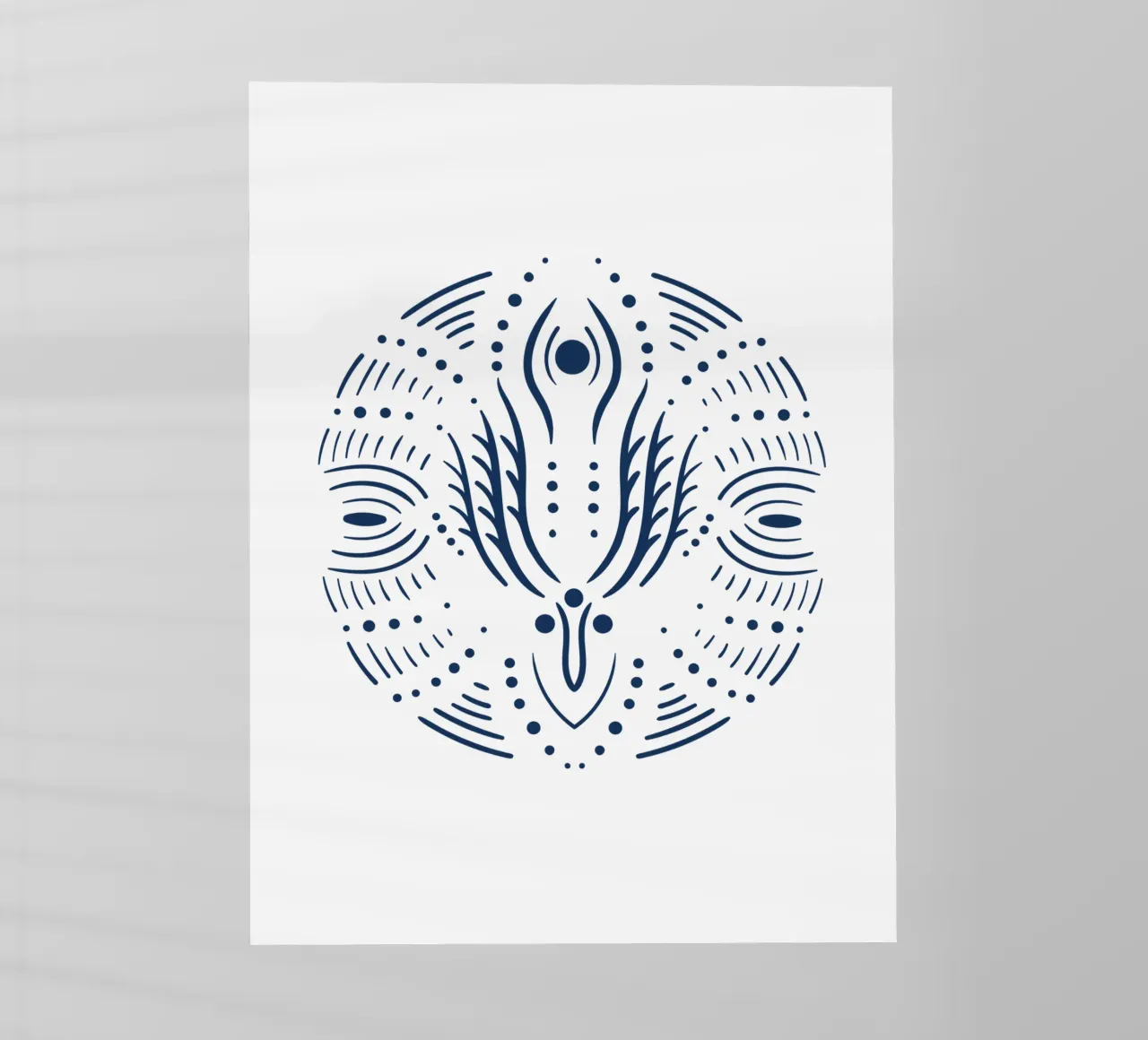 Mandala sacro pellicola backlit da Dream Print Designs