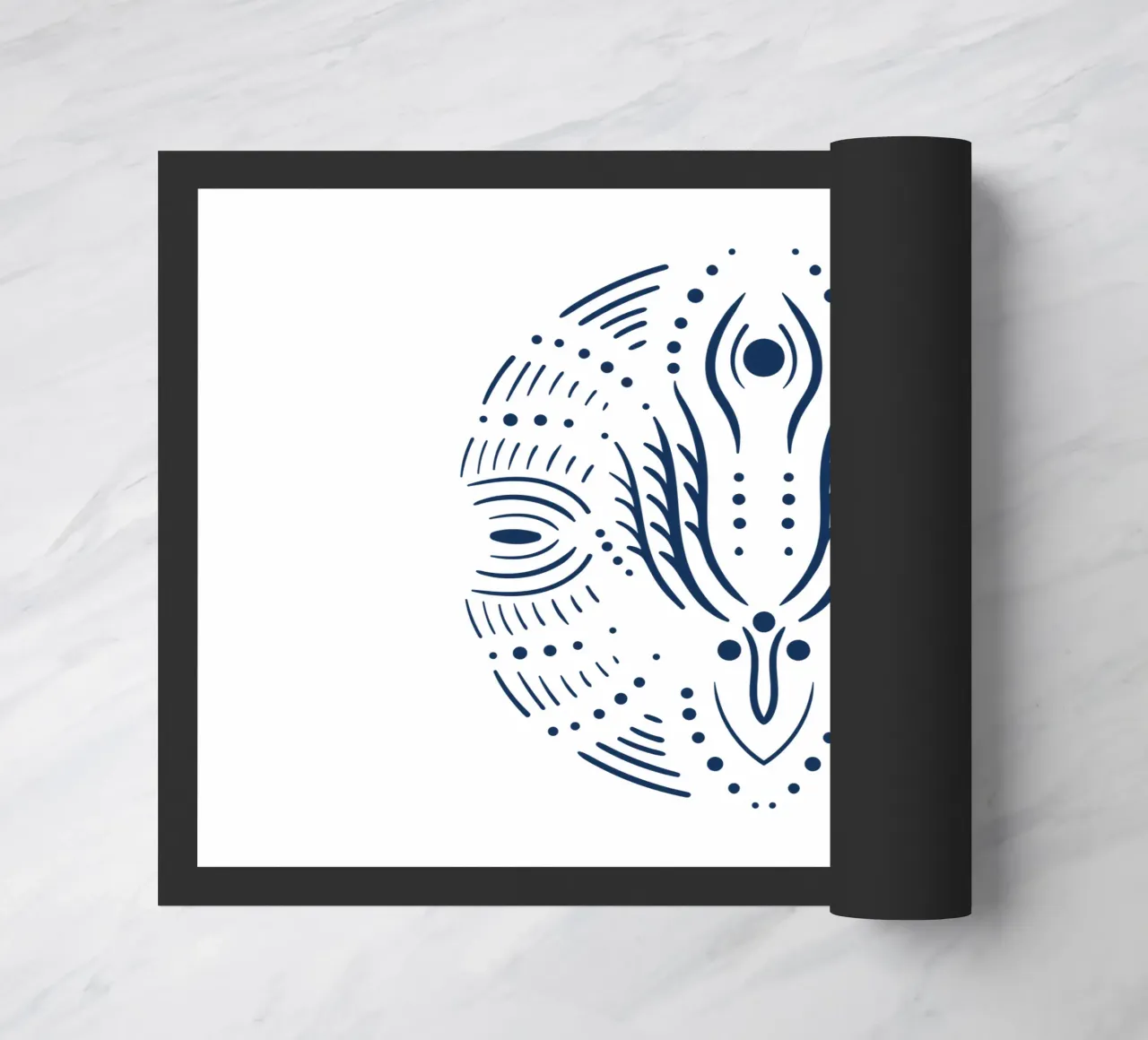 Mandala sacro zerbino da Dream Print Designs