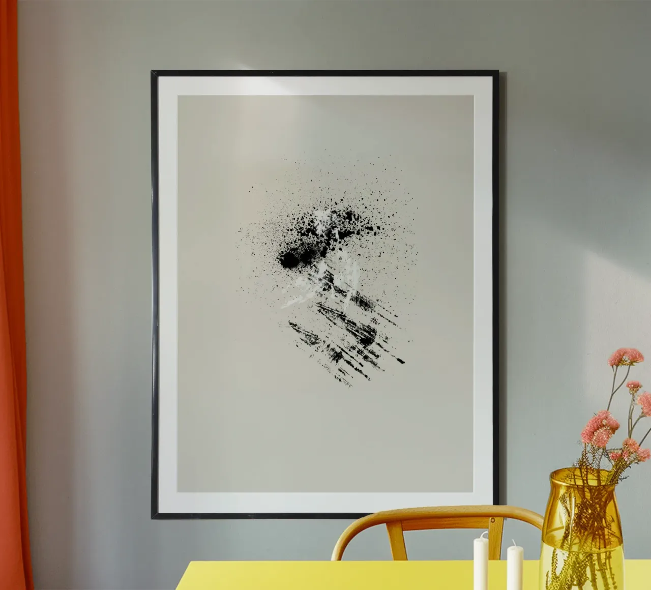Modern abstract with beige background hahnemühle de Imaginative