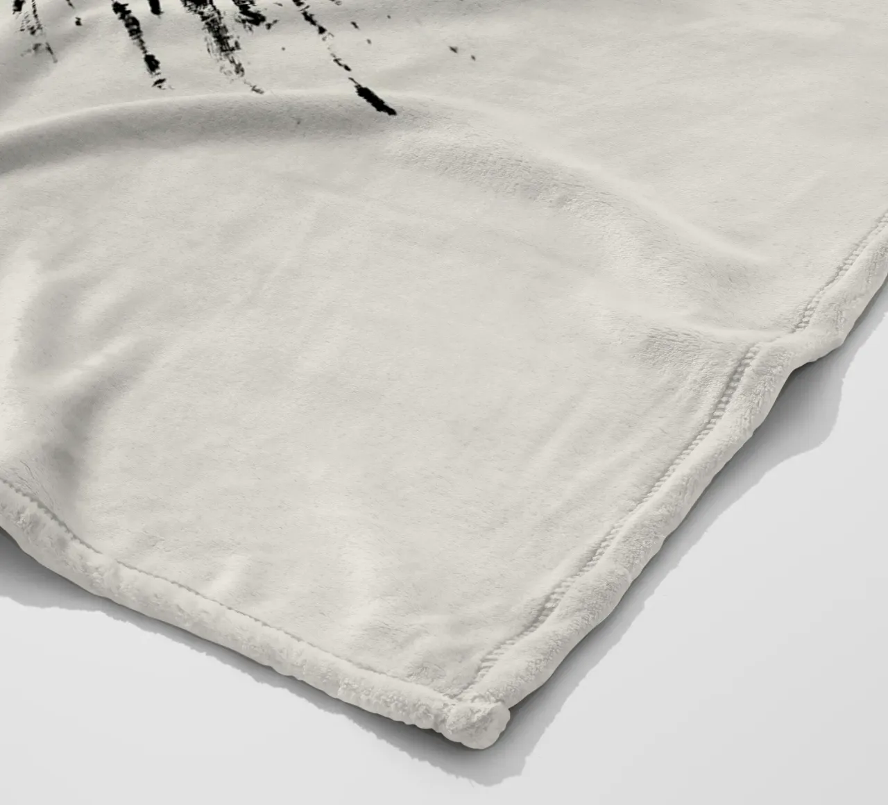 Modern abstract with beige background coperta in pile da Imaginative