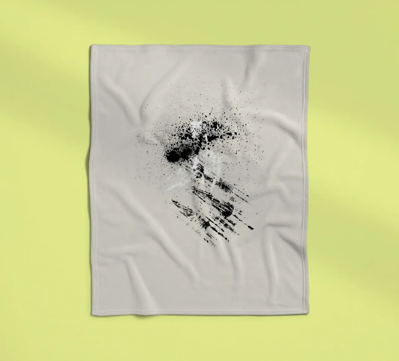 Modern abstract with beige background coperta in pile da Imaginative