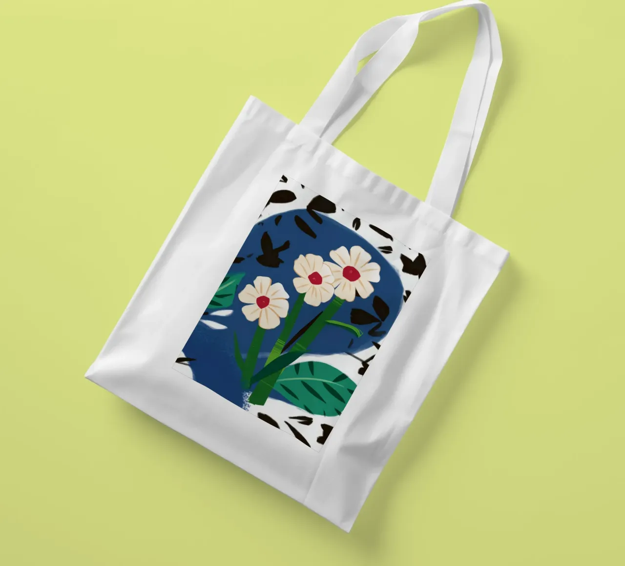Audace margherita noir borsa in juta da Ember Stone