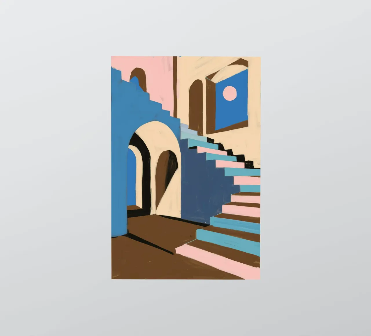 Azure Stairway Dreams sticker by Ember Stone