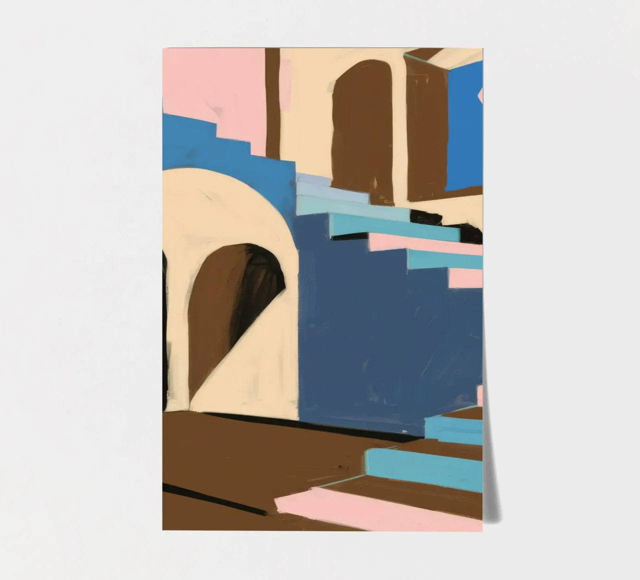 Azure Stairway Dreams Stickerbogen von Ember Stone