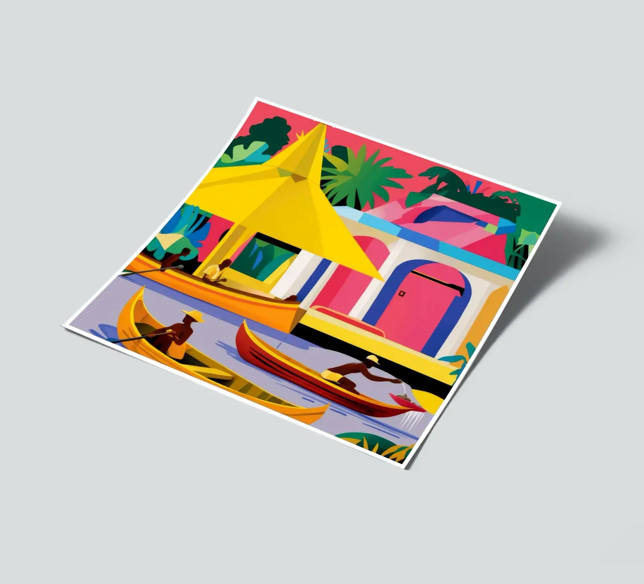 Golden River Journey Stickerbogen von Ember Stone