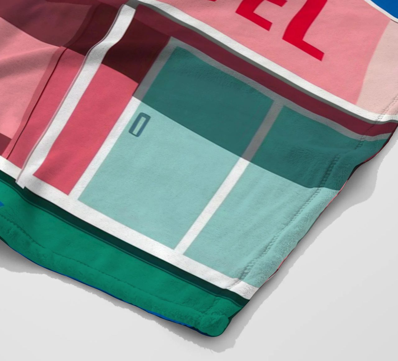Retro Motel Palms coperta in pile da Ember Stone