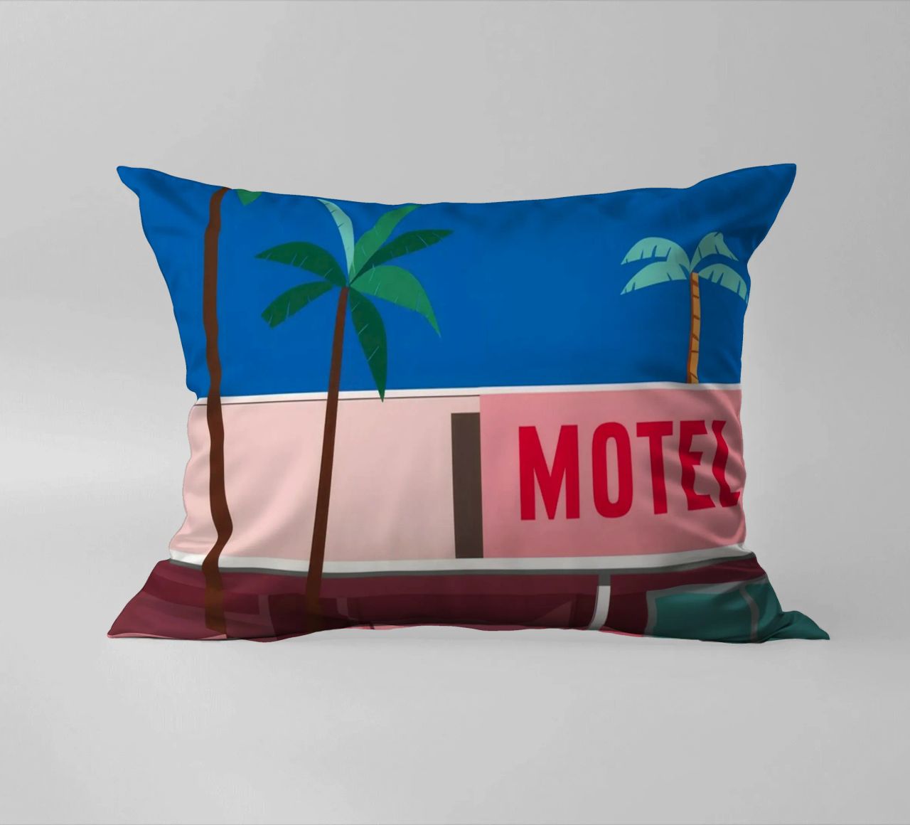 Retro Motel Palms cuscino da Ember Stone