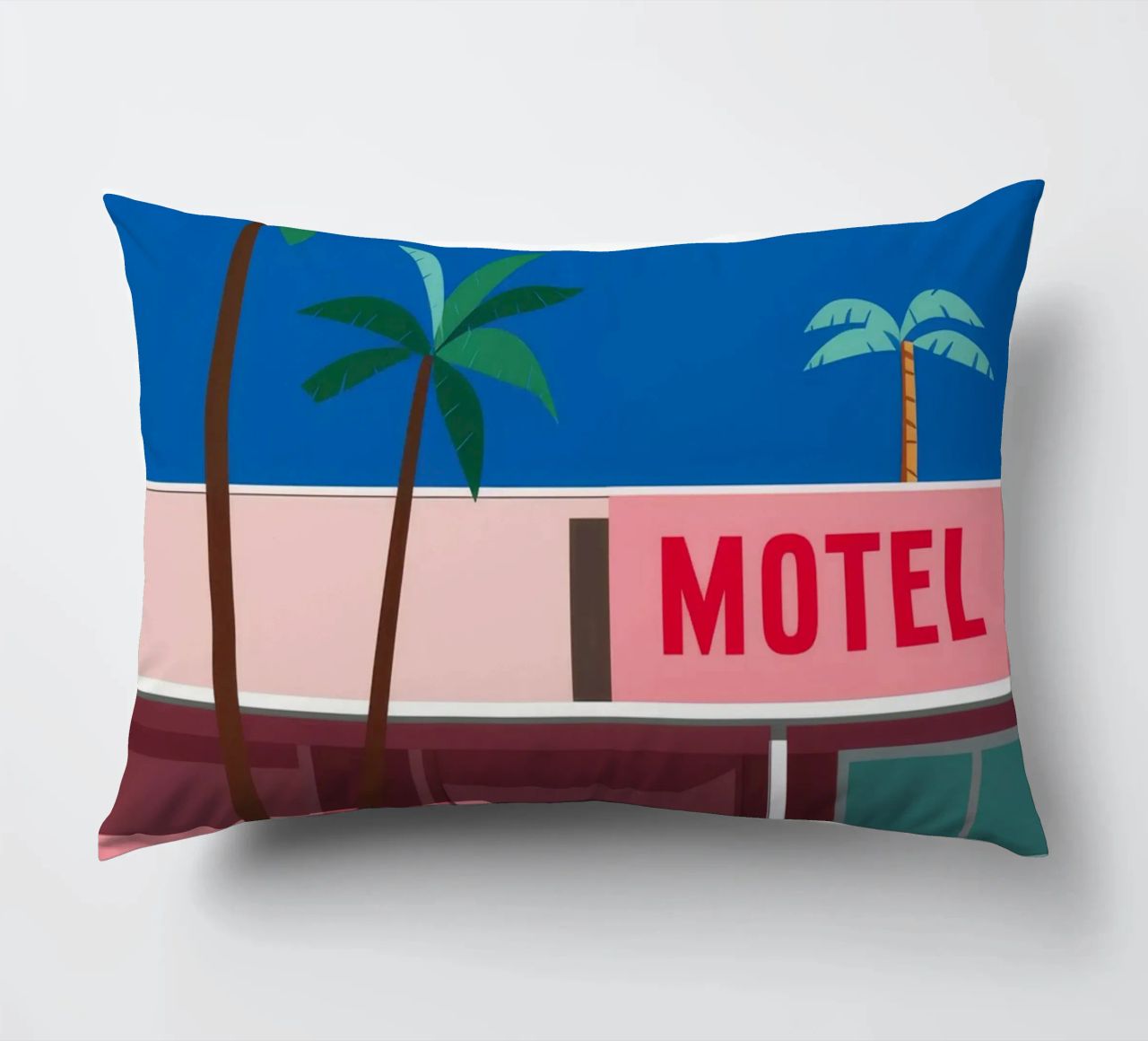 Retro Motel Palms cuscino da Ember Stone