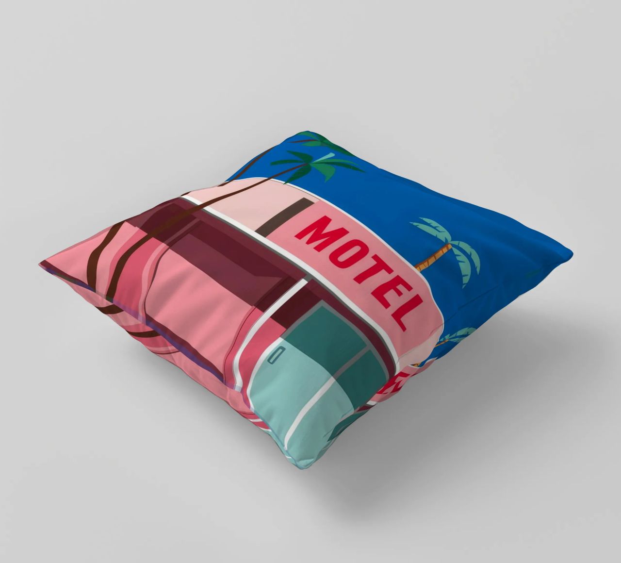 Retro Motel Palms cuscino da Ember Stone