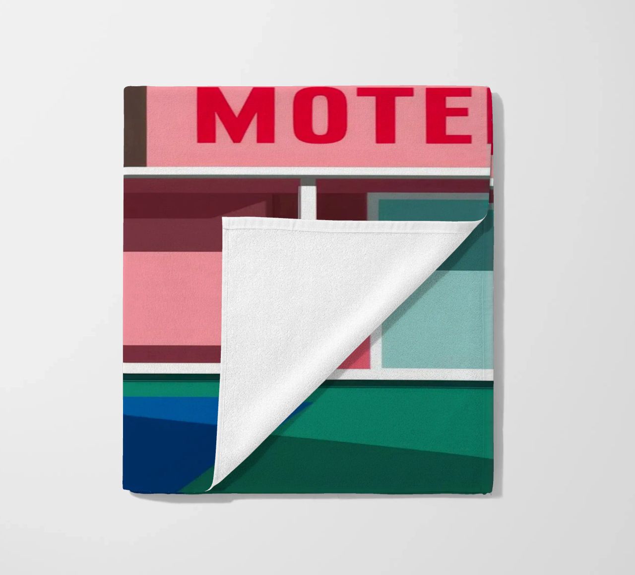 Retro Motel Palms telo mare da Ember Stone