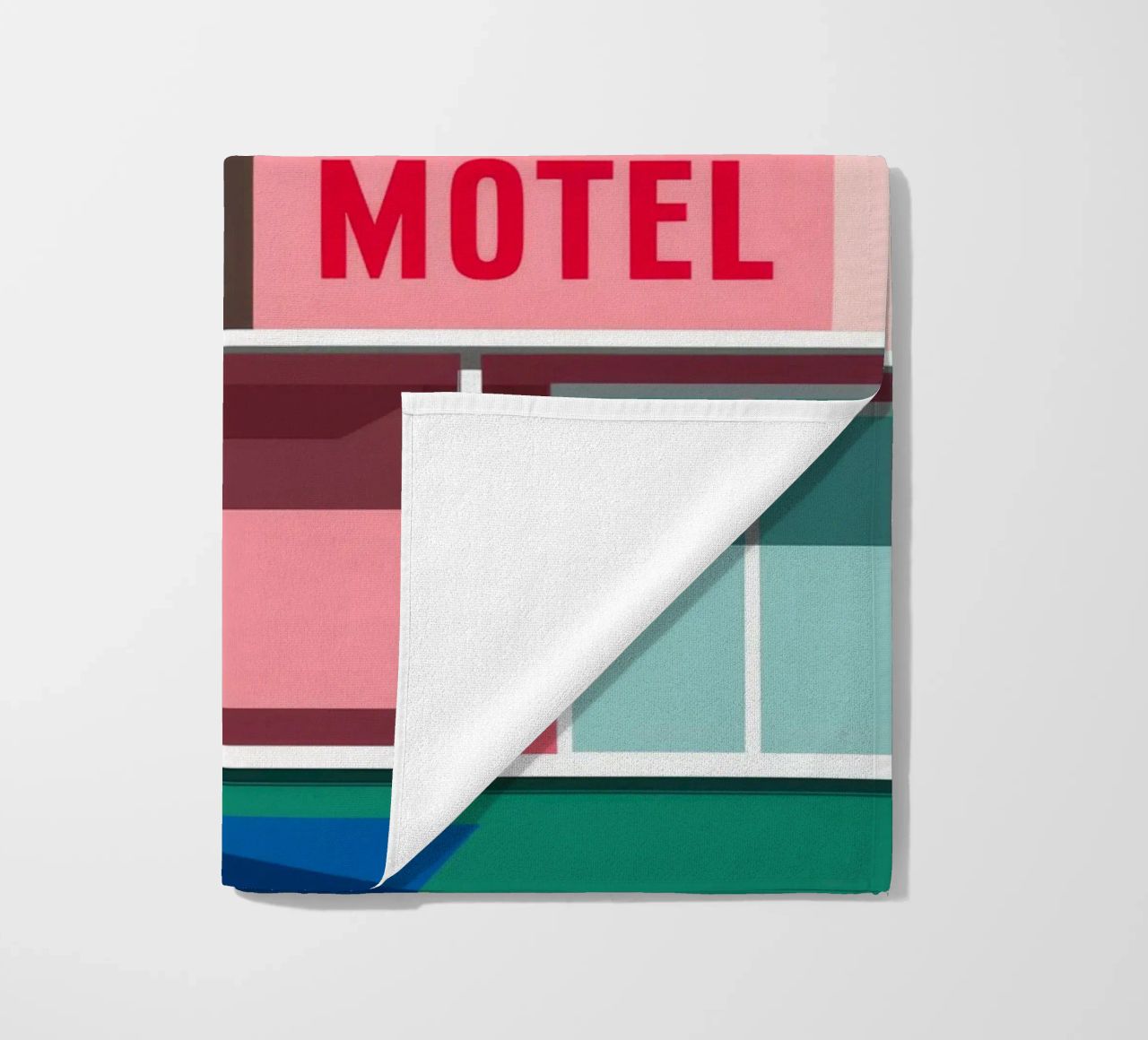 Retro Motel Palms telo mare da Ember Stone