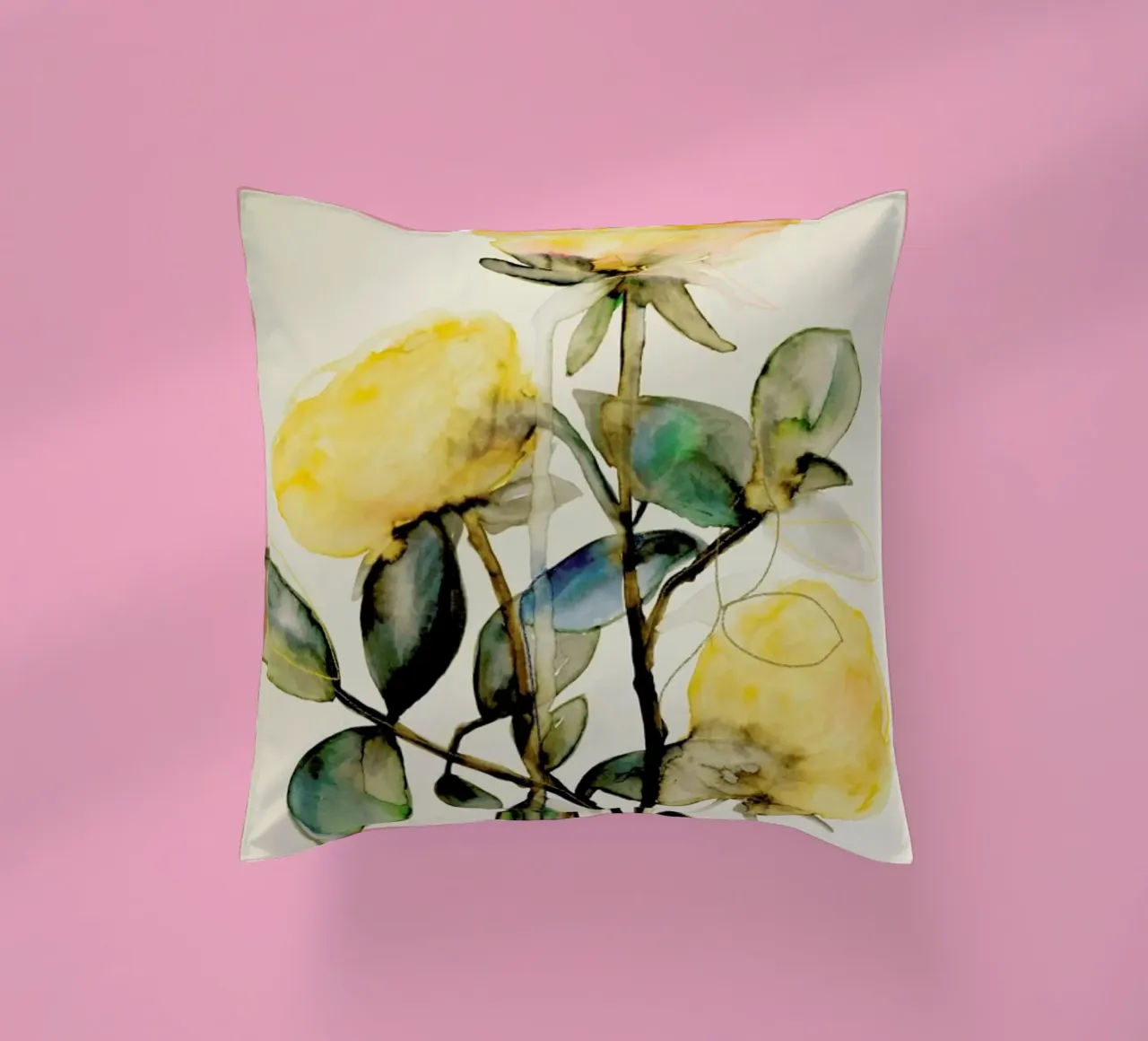 Lemonrose cuscino da Leigh Viner