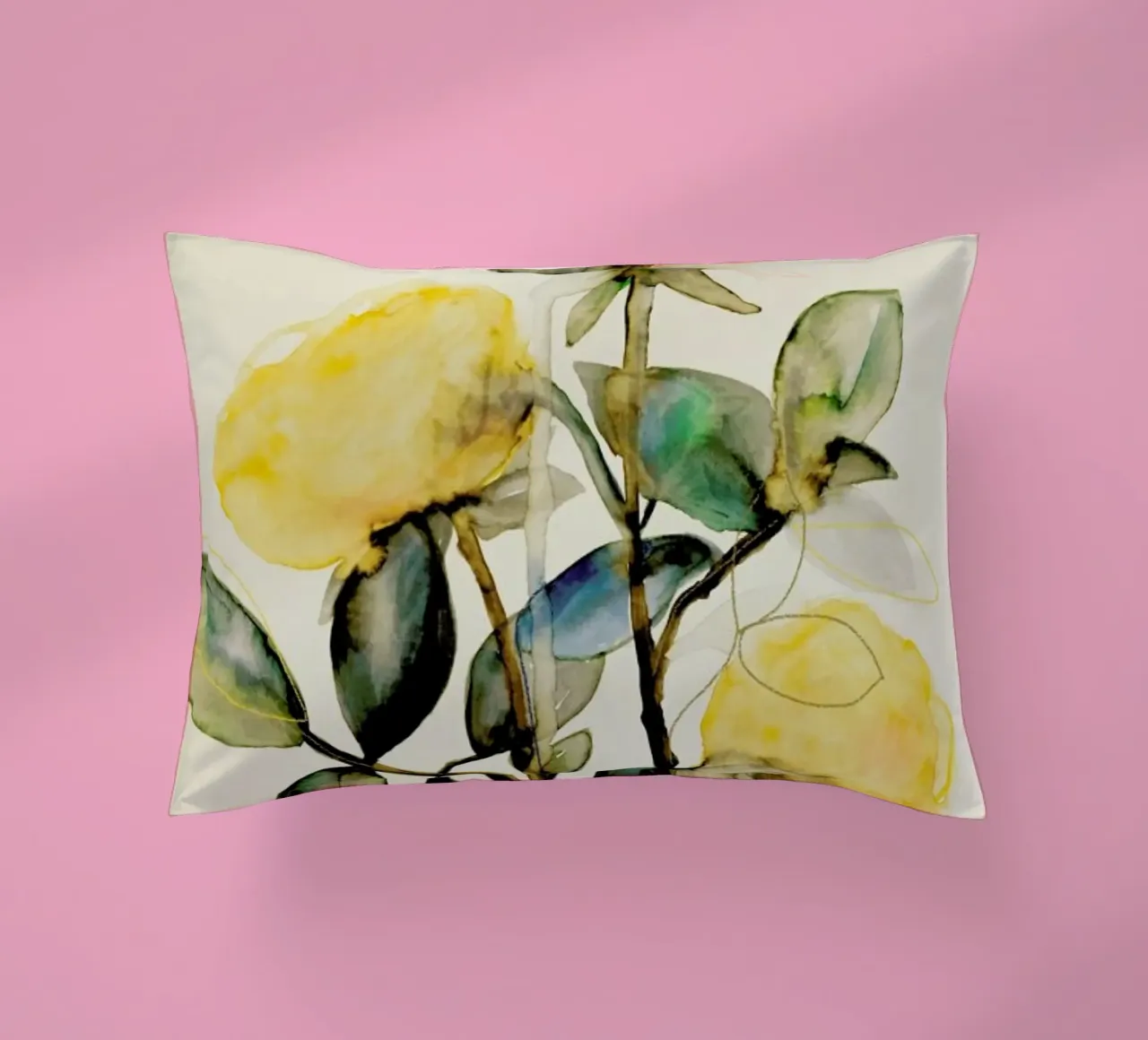 Lemonrose cuscino da Leigh Viner