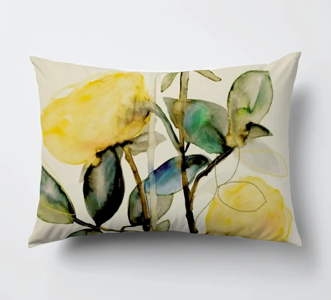 Lemonrose cuscino da Leigh Viner