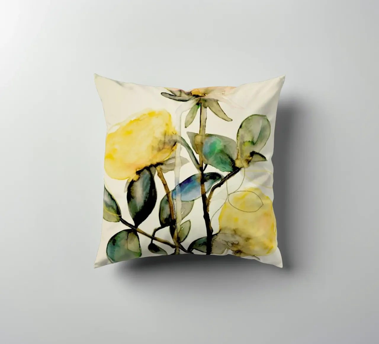 Lemonrose cuscino da Leigh Viner