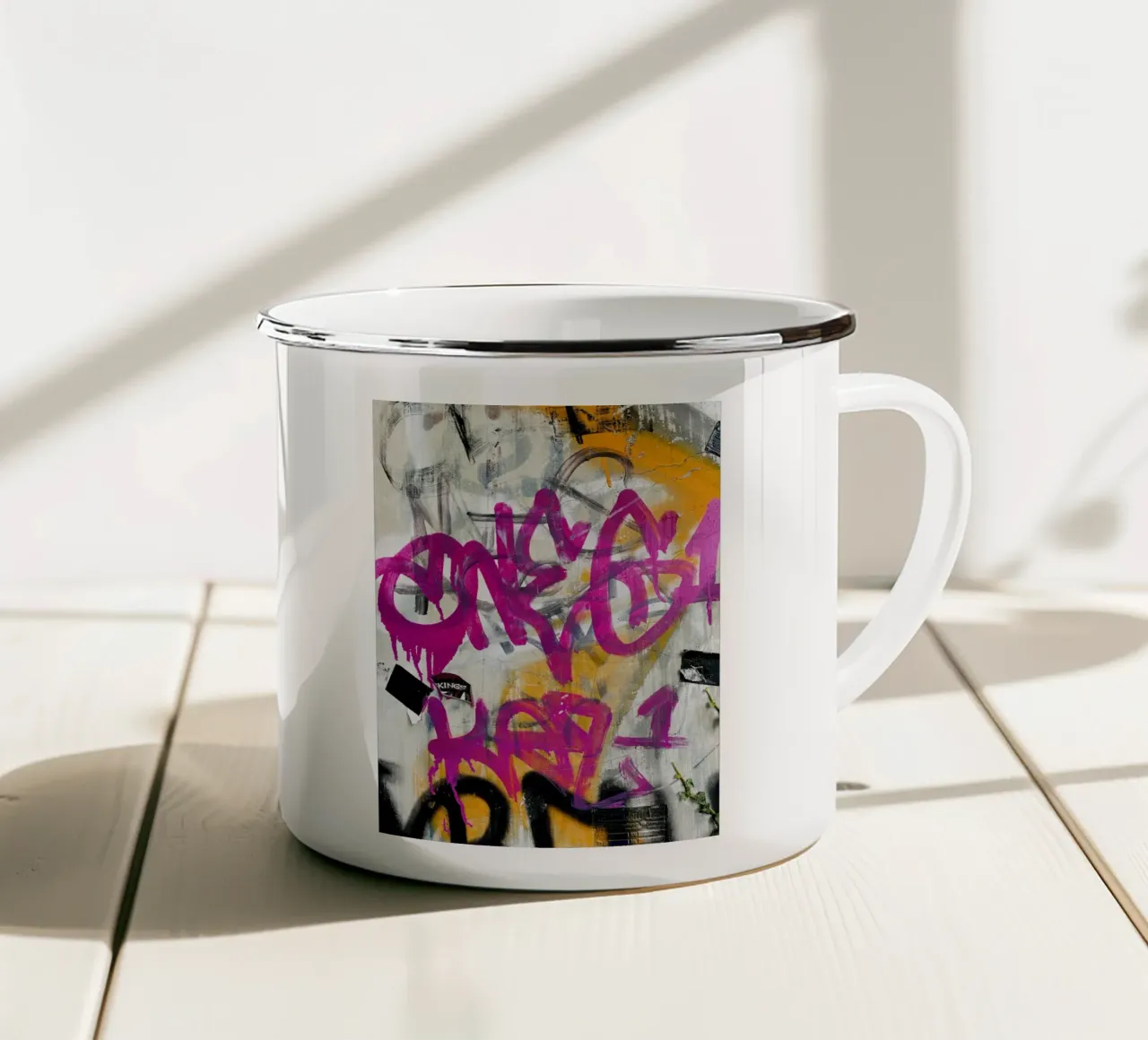 City Wirr-Warr II tazza in smalto da ChiasMata CozMos