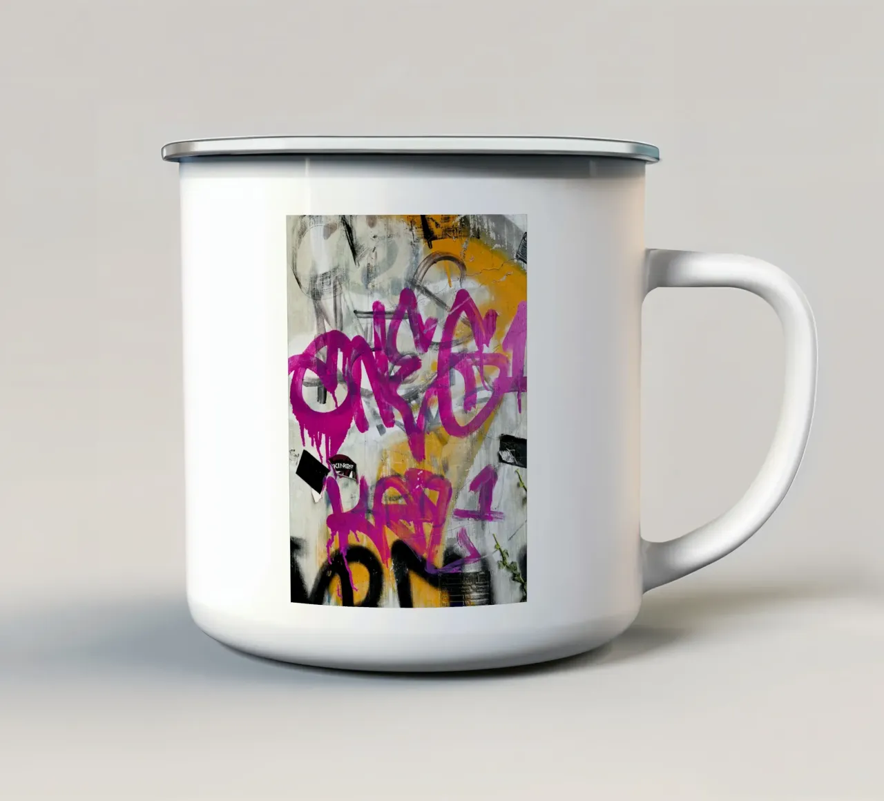 City Wirr-Warr II tazza in smalto da ChiasMata CozMos