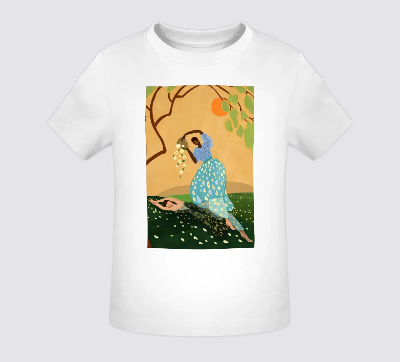 Summer Bliss baby t-shirt by Arty Guava